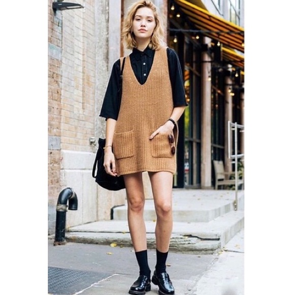 Anthropologie Sweaters - Anthro NWT Moth Shaker Stitch Wool Blend Tunic Vest